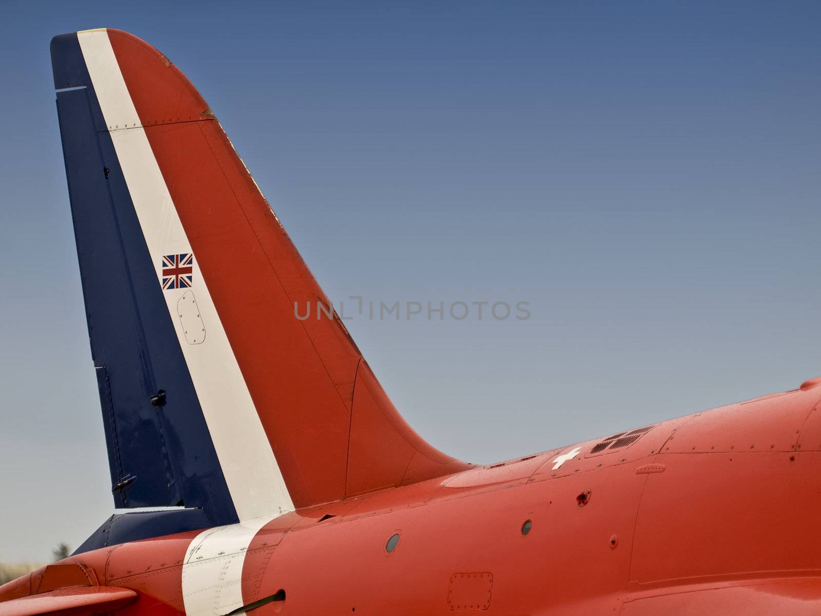 MALTA - SEPTEMBER 30 2008 - Malta International Airshow - RAF Red Arrows Aerobatic Team Harriers on display