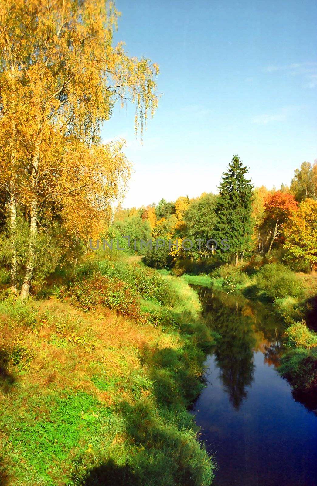 Splendor of autumn nature by mulden