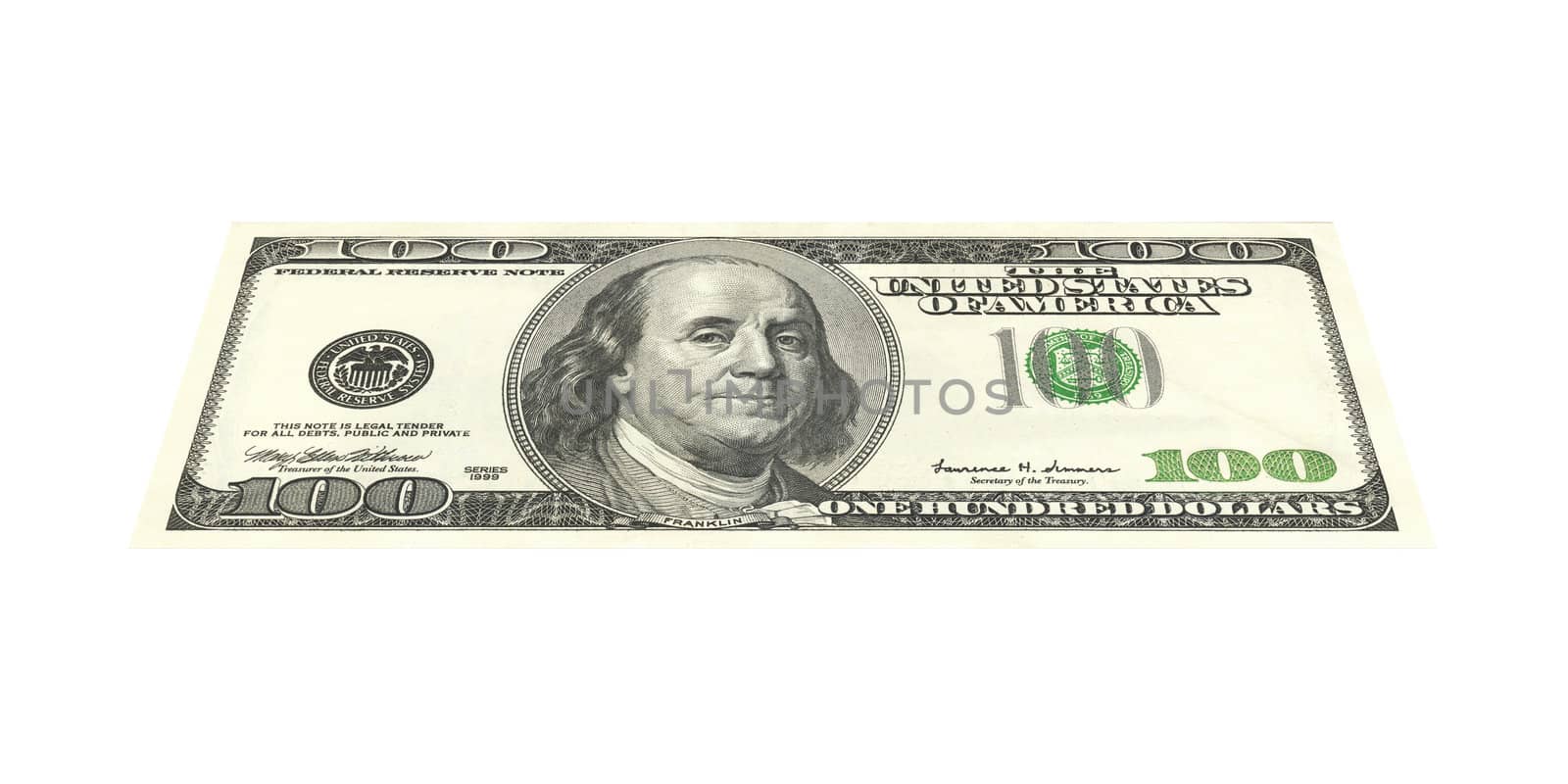 100 Dollar Bill by Spectral