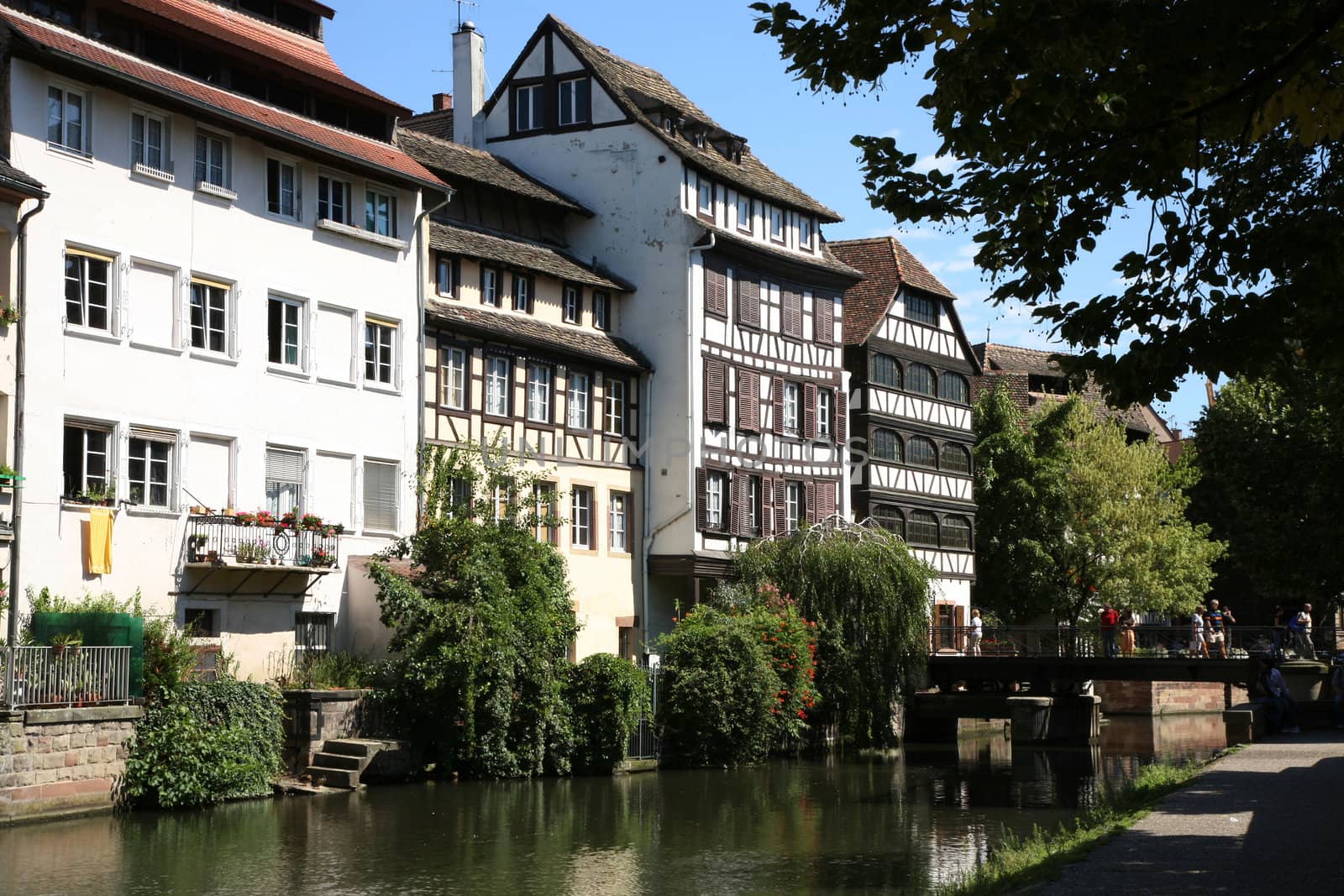 Old Town at canal in Strasbourg - France by fotokate