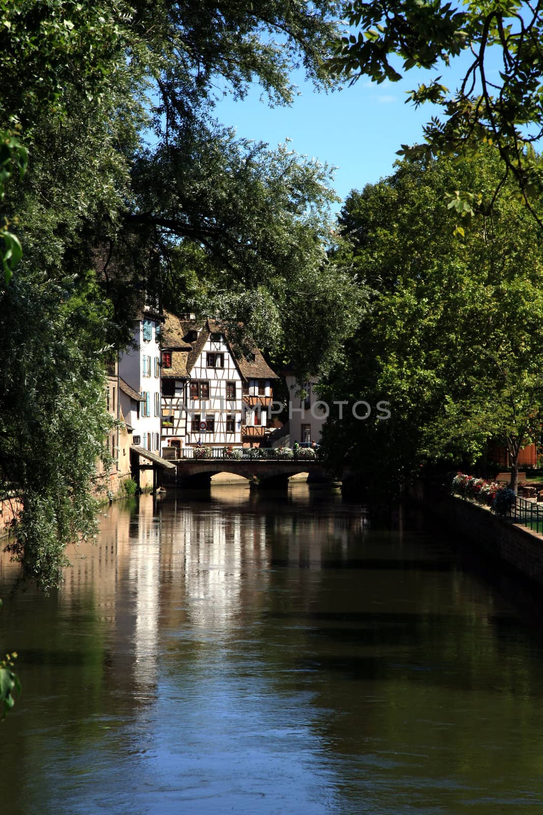 Picturesque Petite France in Strasbourg - France