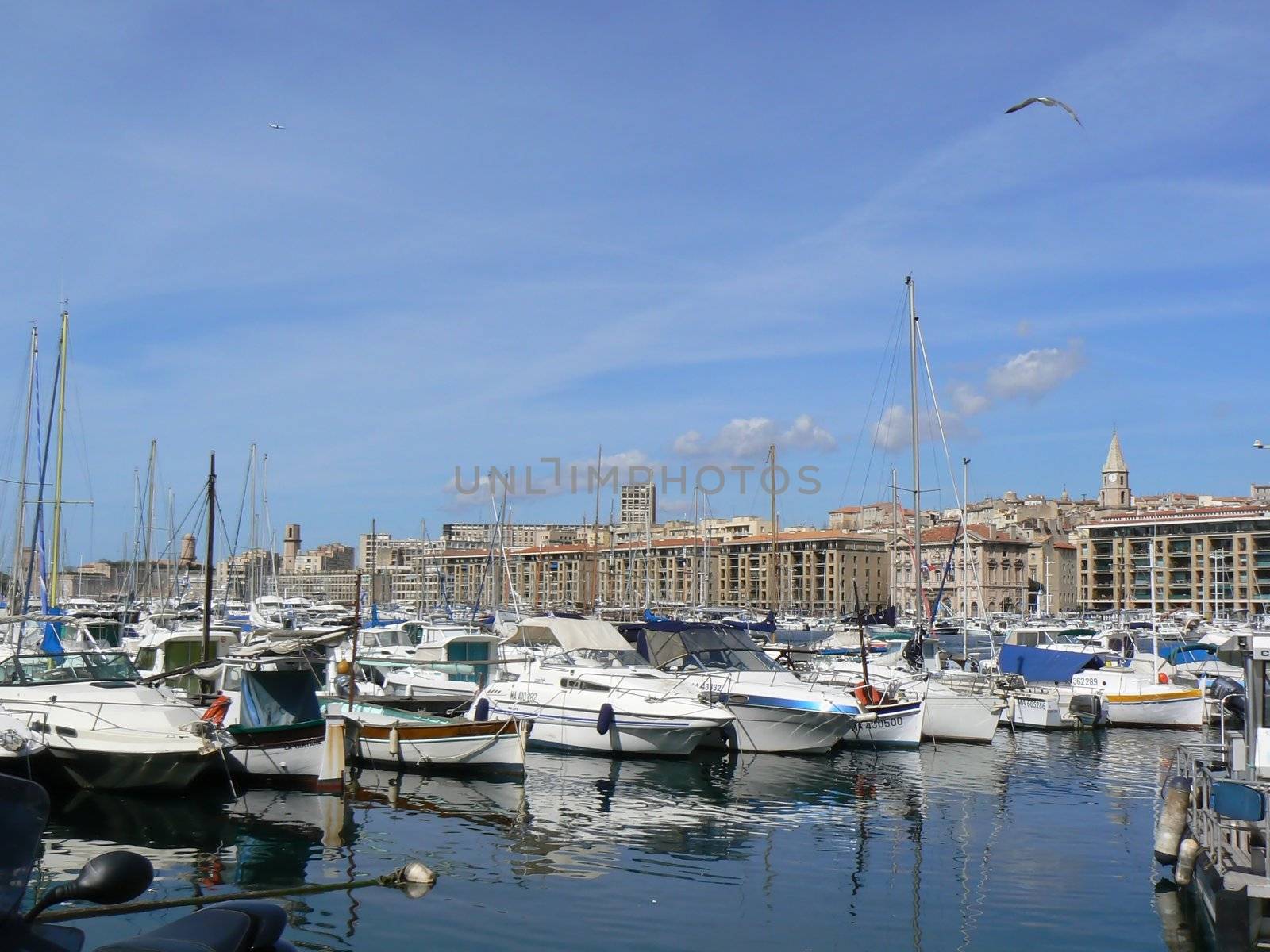 Marseille and the harbour