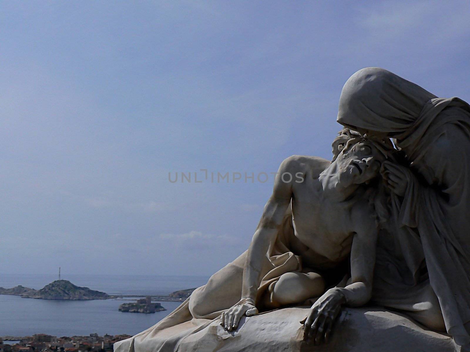 statue in Marseille