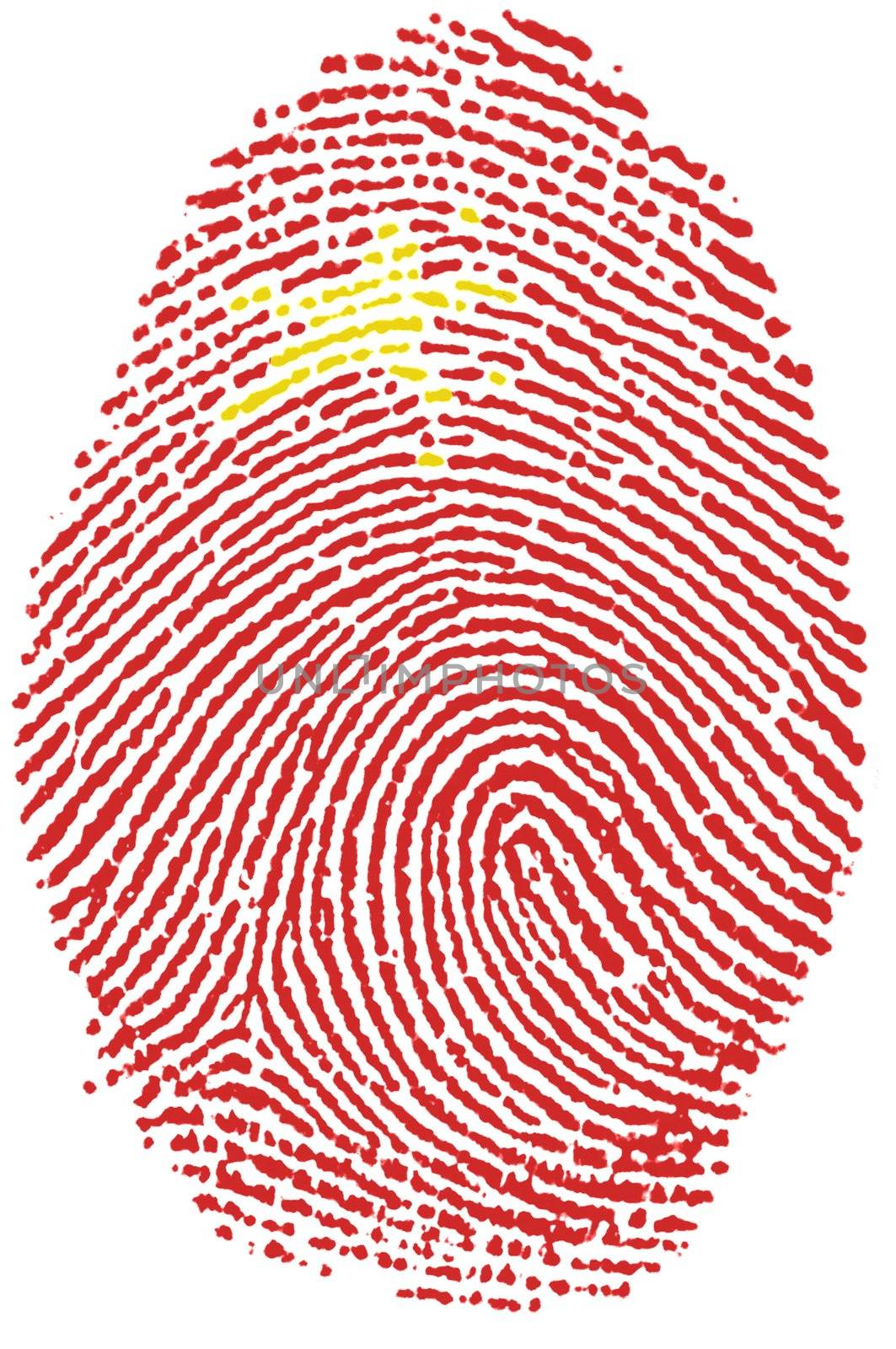My Fingerprint for China passport