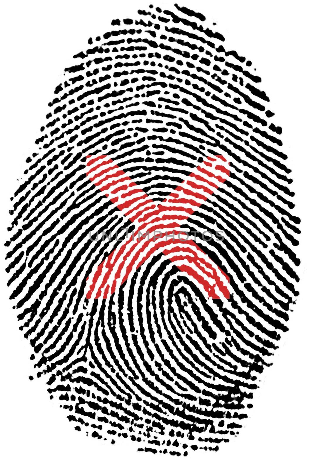 Fingerprint - Neagtive by rigamondis