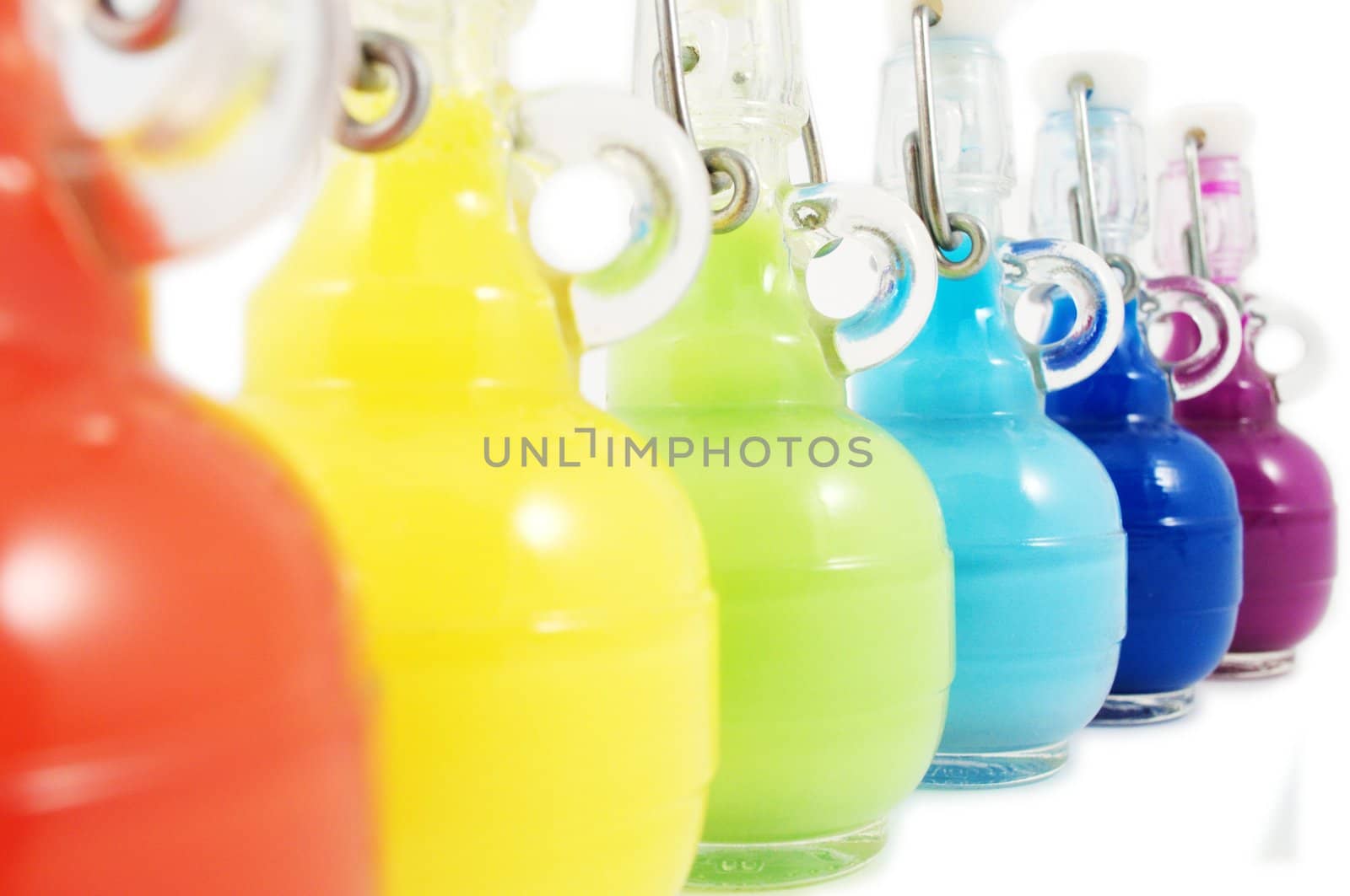 Colorful flasks by rigamondis