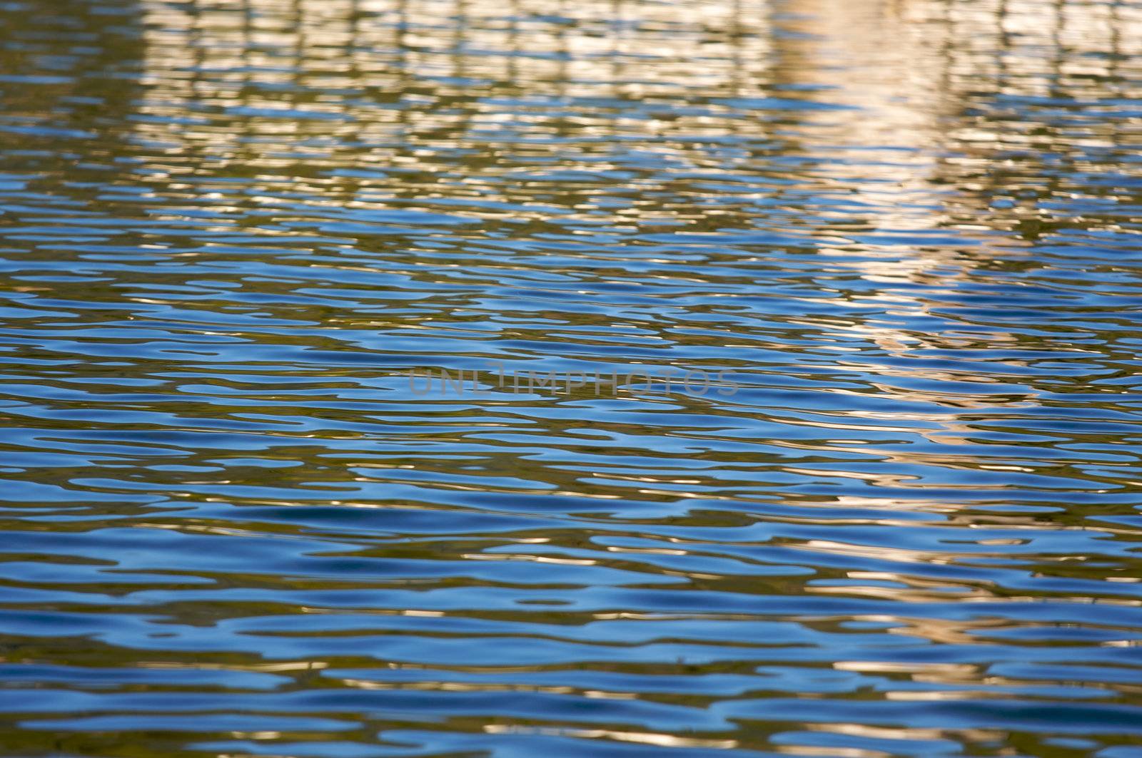 Tranquil Morning Lake Scene with Beautiful Reflection