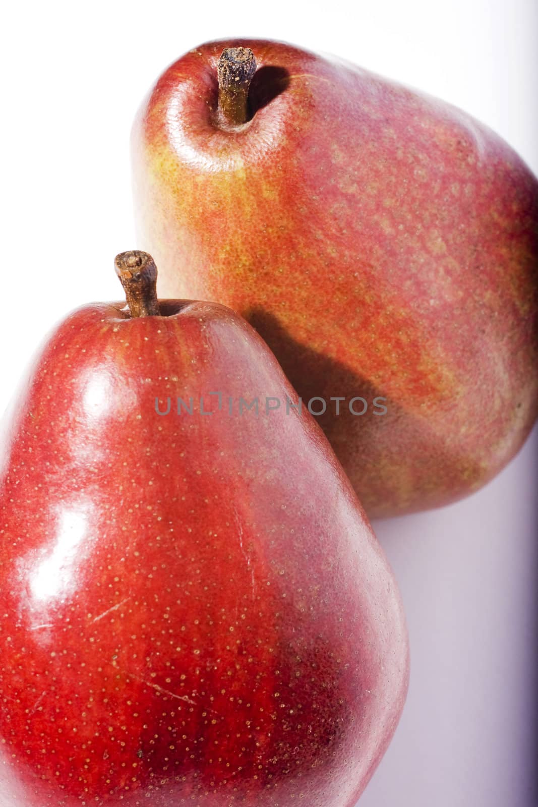 it is there of Red apples on background