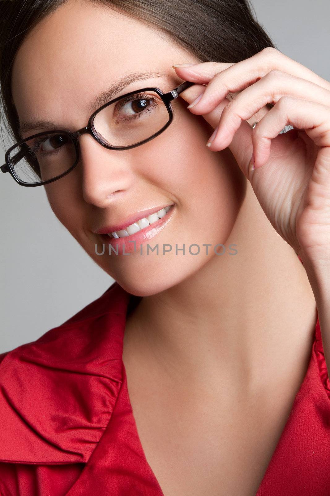 Glasses Woman by keeweeboy