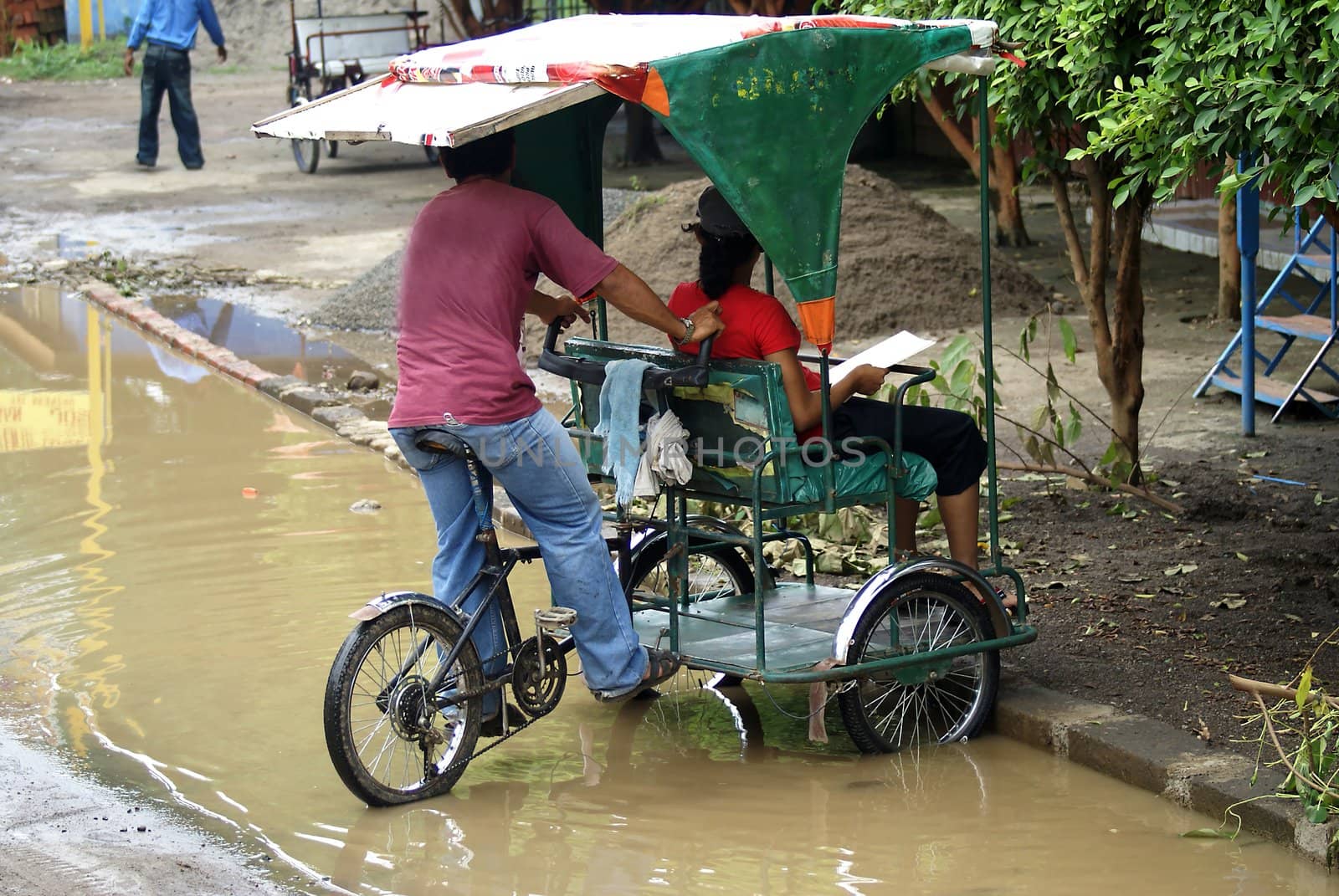 Type of taxi found in Nicaragua.                 