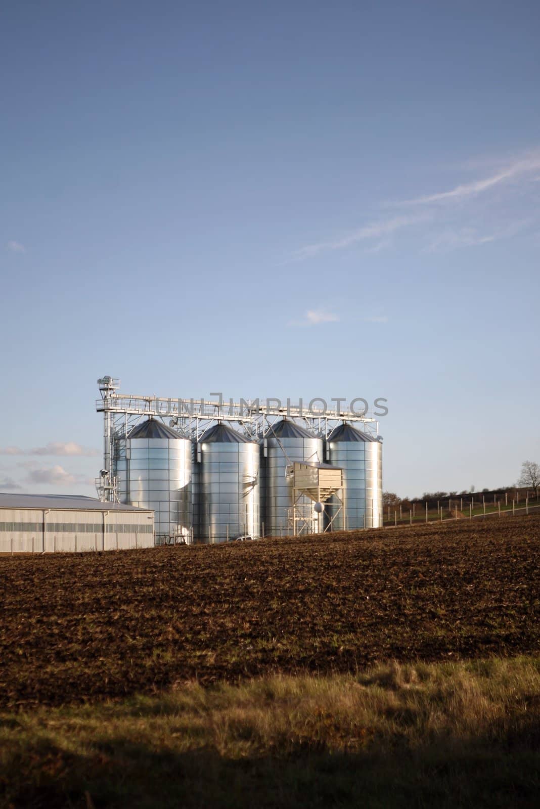 Landscape with silo by haak78