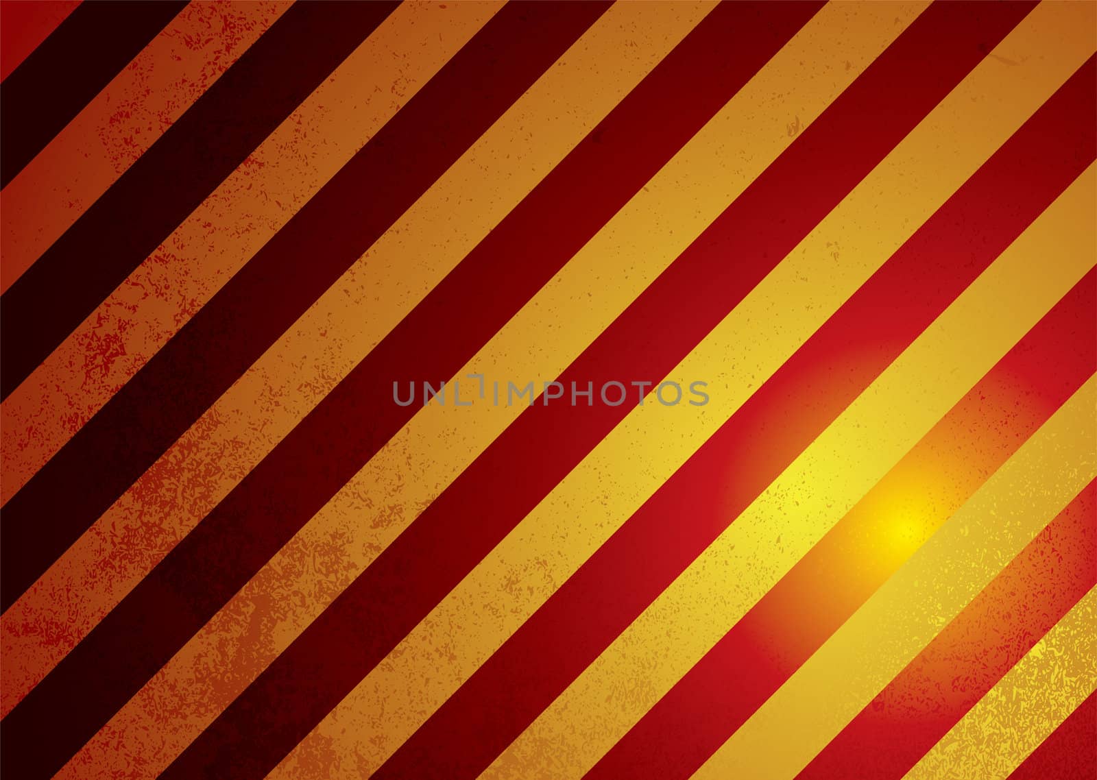 Modern realistic warning sign background in red and yellow