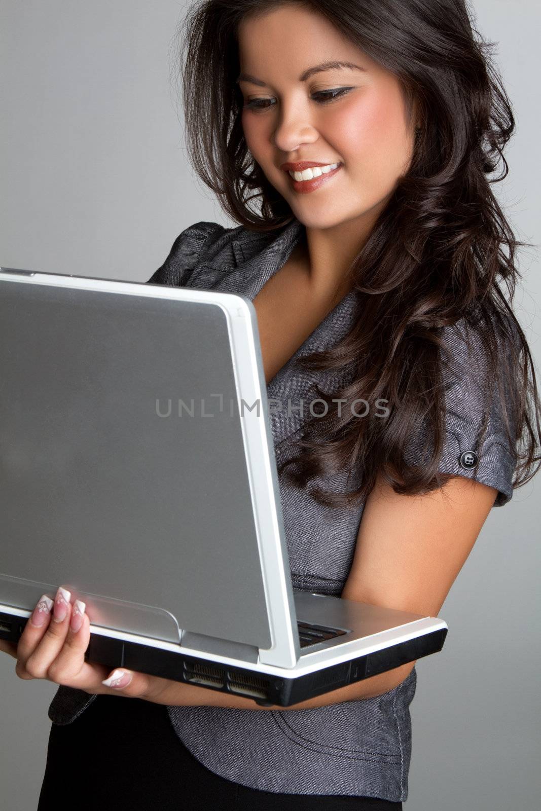 Laptop Woman by keeweeboy