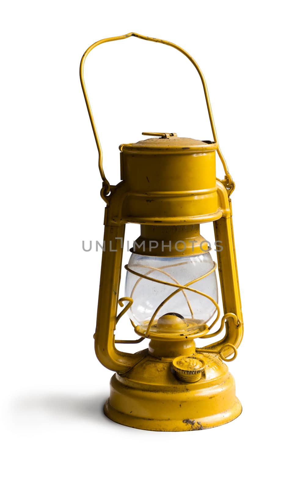 Old kerosene lamp by ints