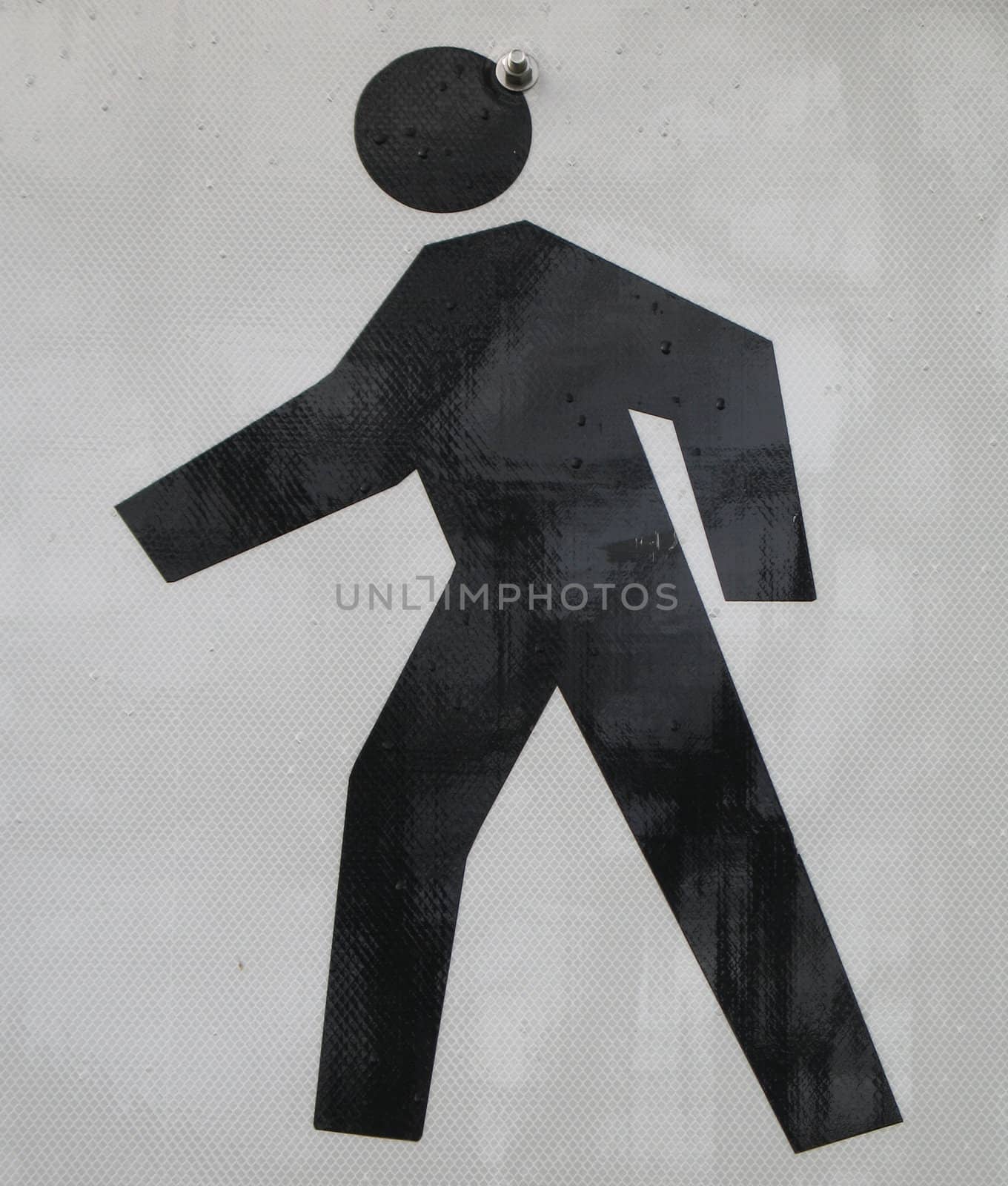 pedestrian sign by mmm
