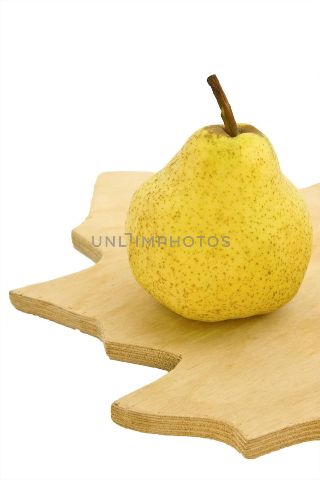 Pear on isolated white background