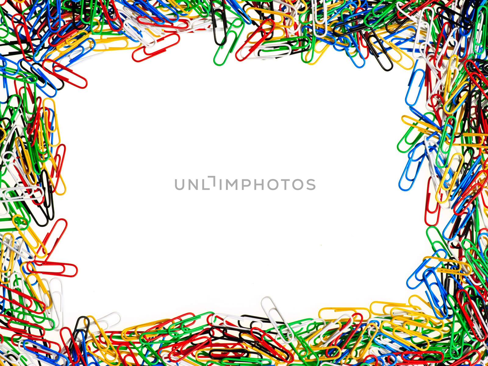 Paper clips frame by naumoid