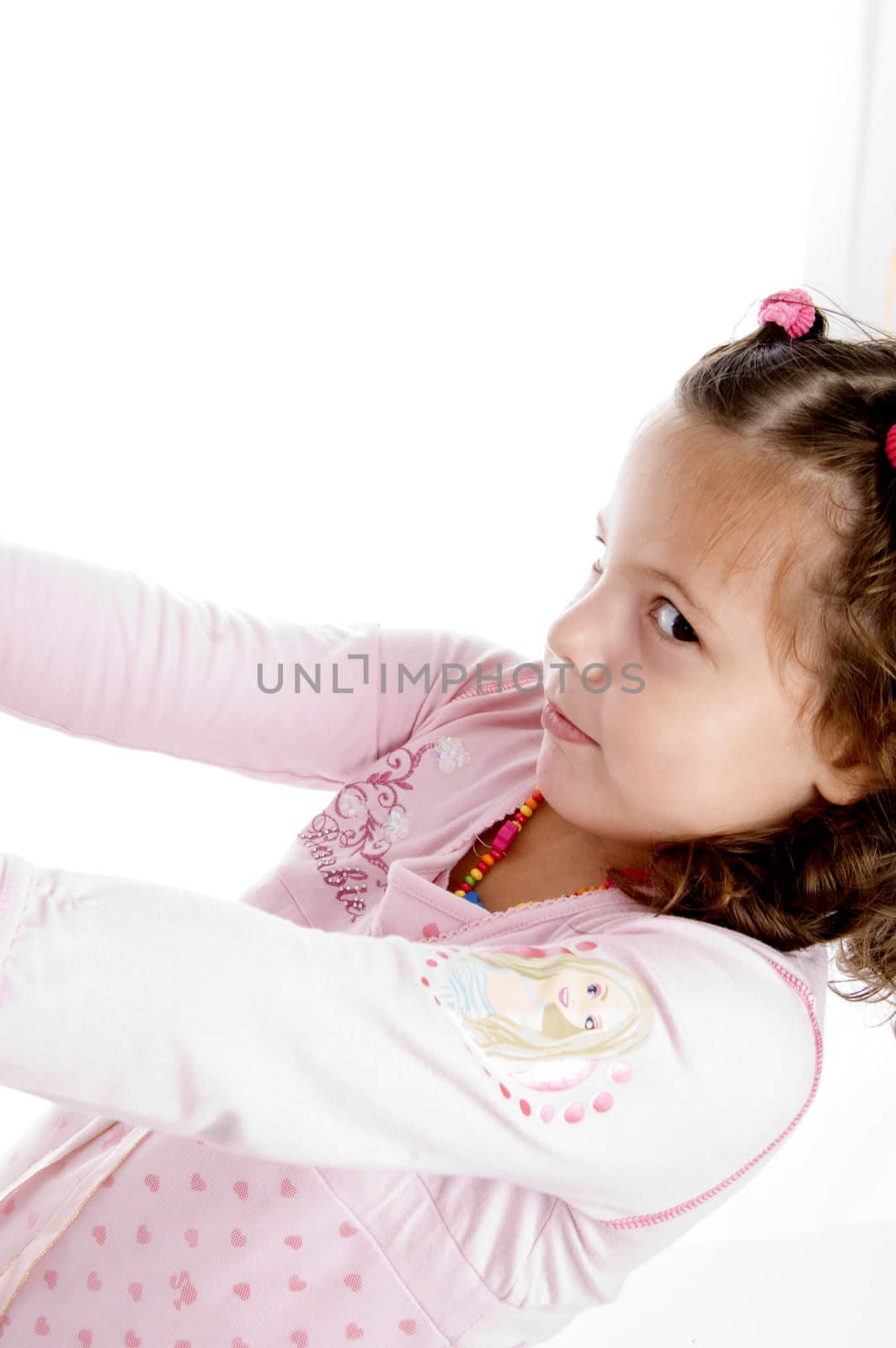 close view of cte little girl