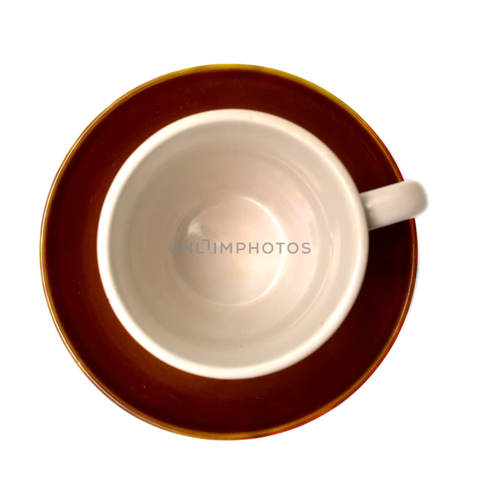 Cup on a white by vikiri