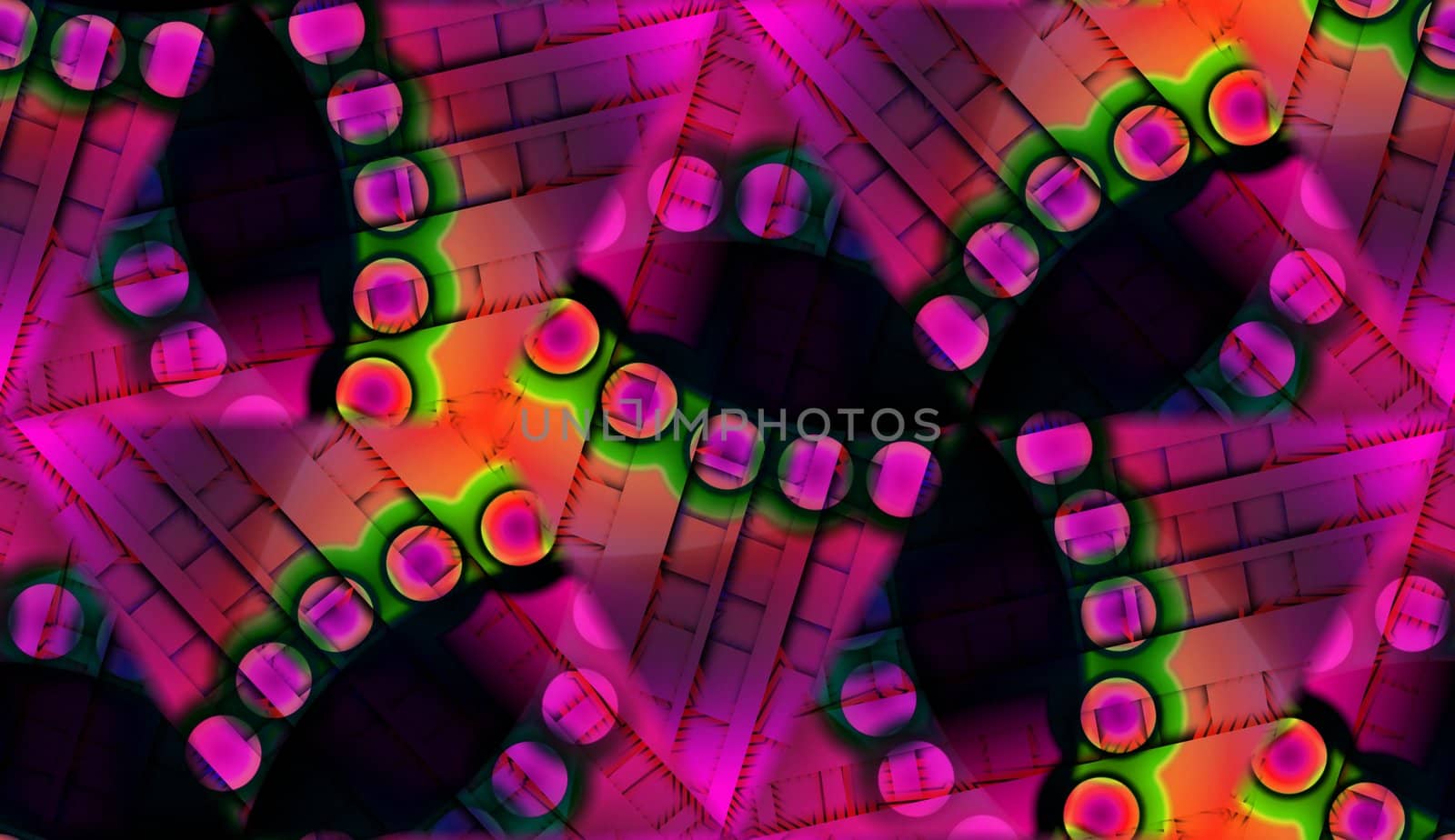 A seamless abstract colour tile pattern background.
