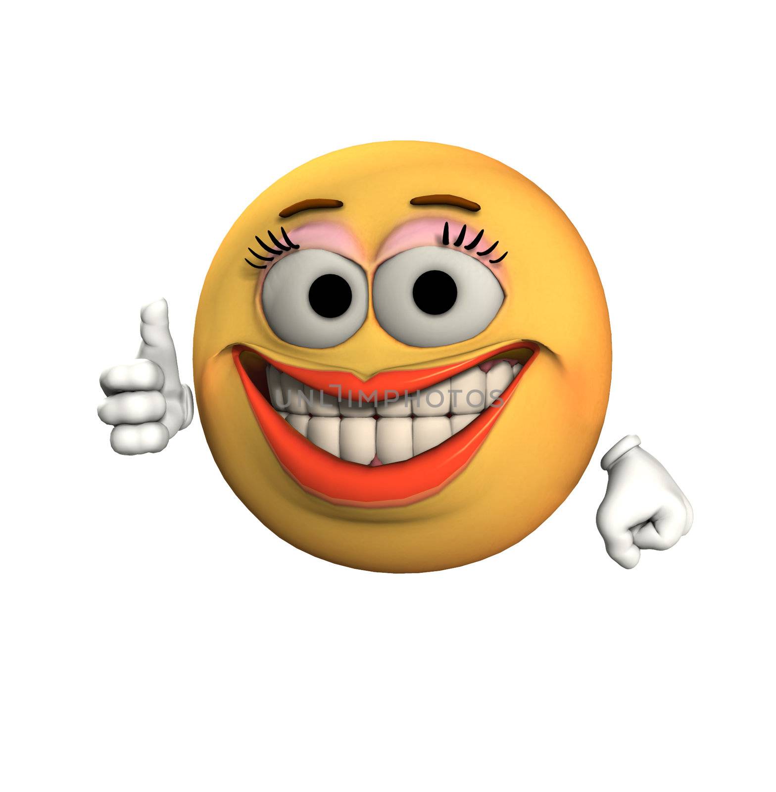 Conceptual image about having a positive outlook.