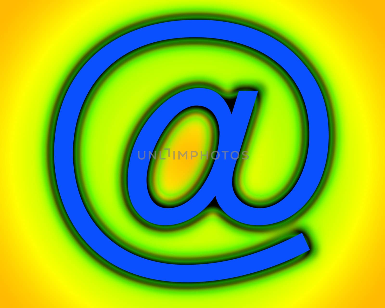 One of the symbols used to represent the internet.
