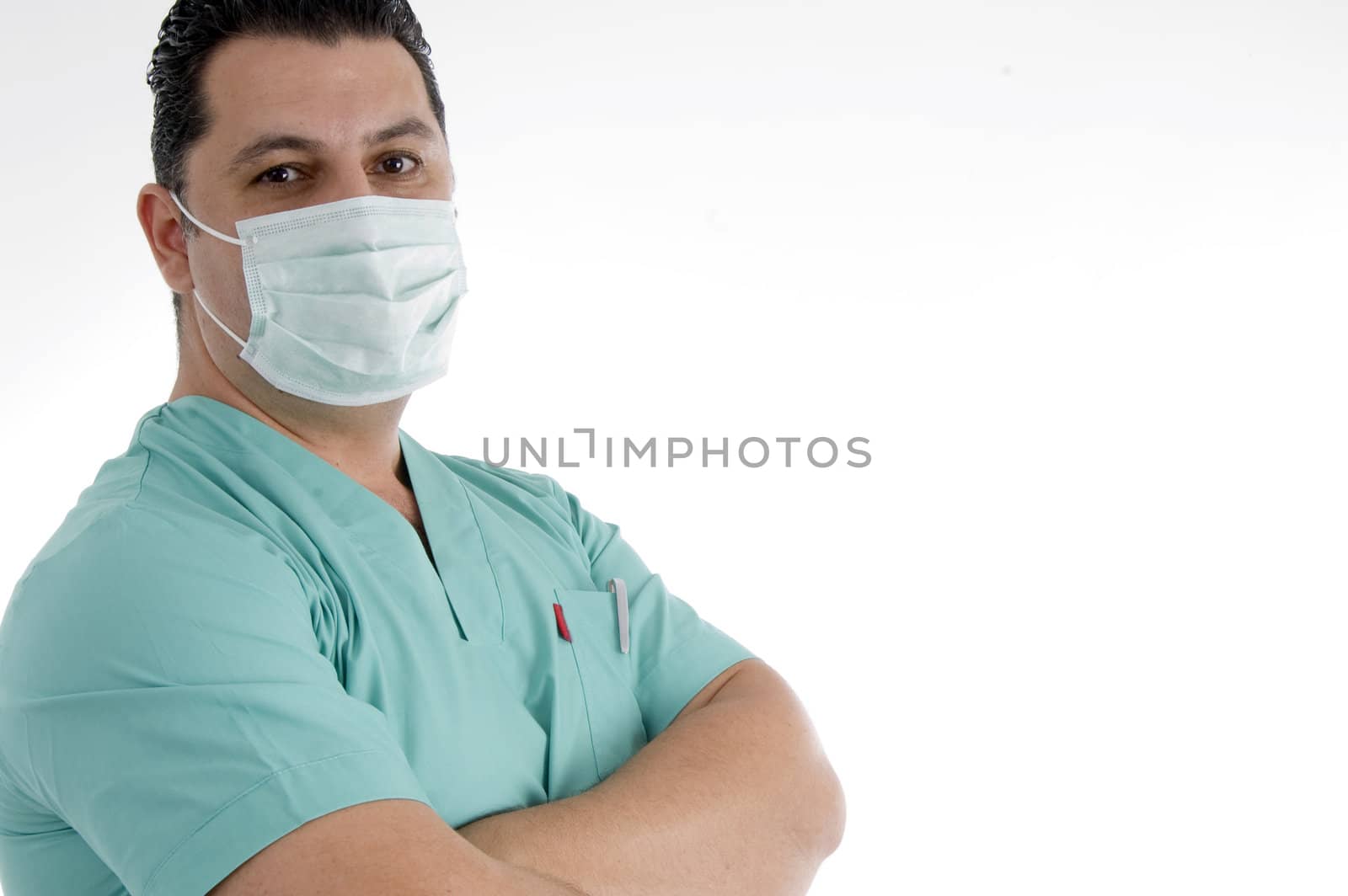 doctor with face mask by imagerymajestic