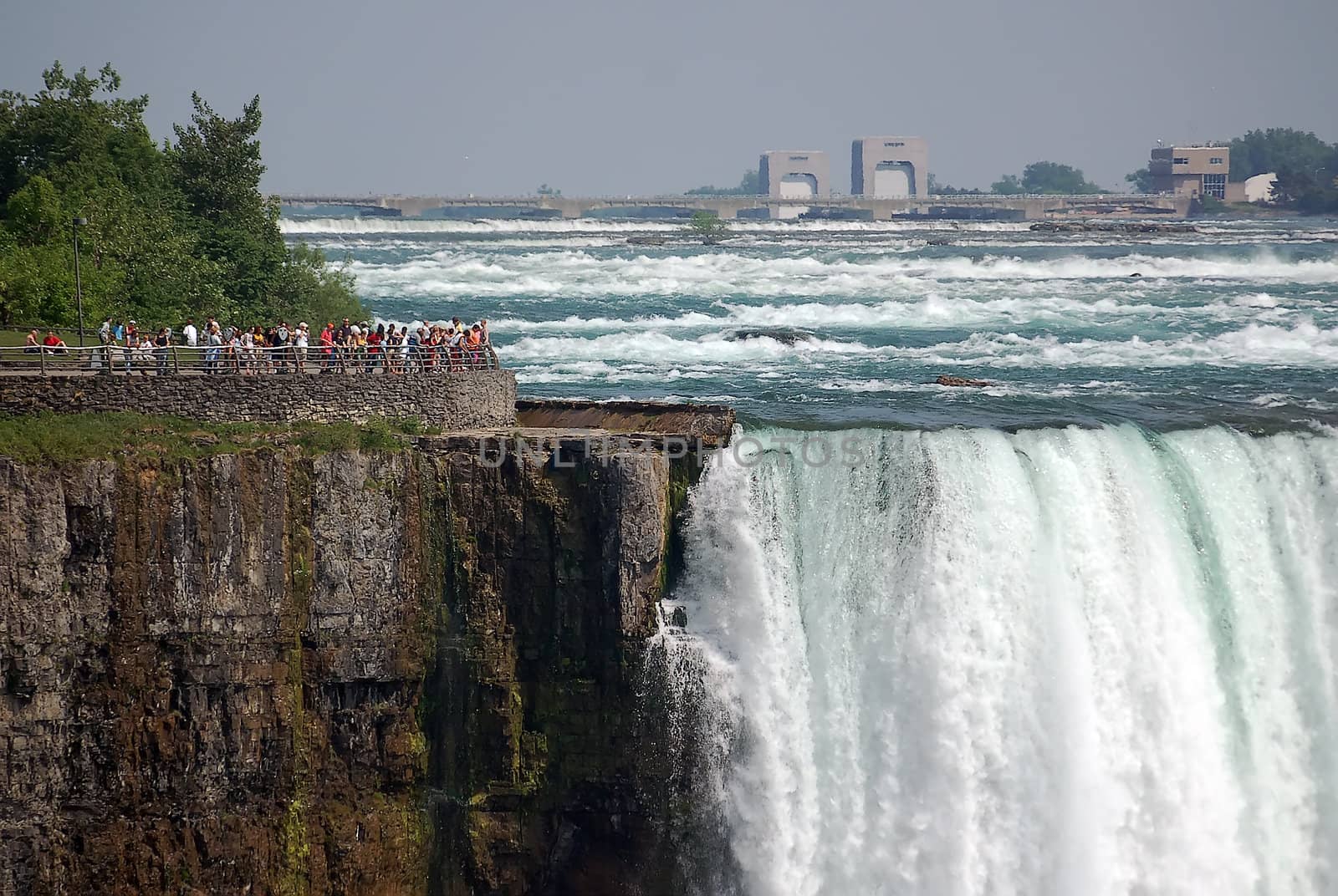 View of the American Falls from Canada 