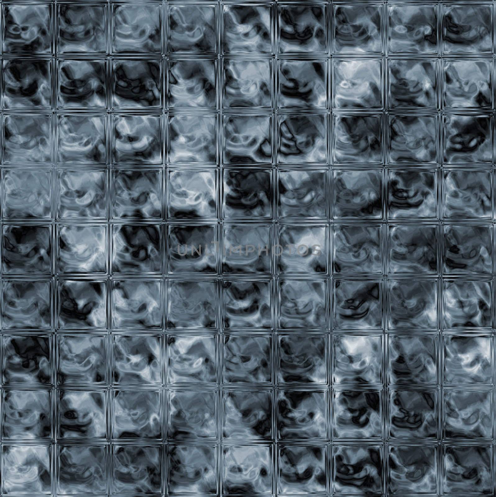 Background image of a glass block pattern.
