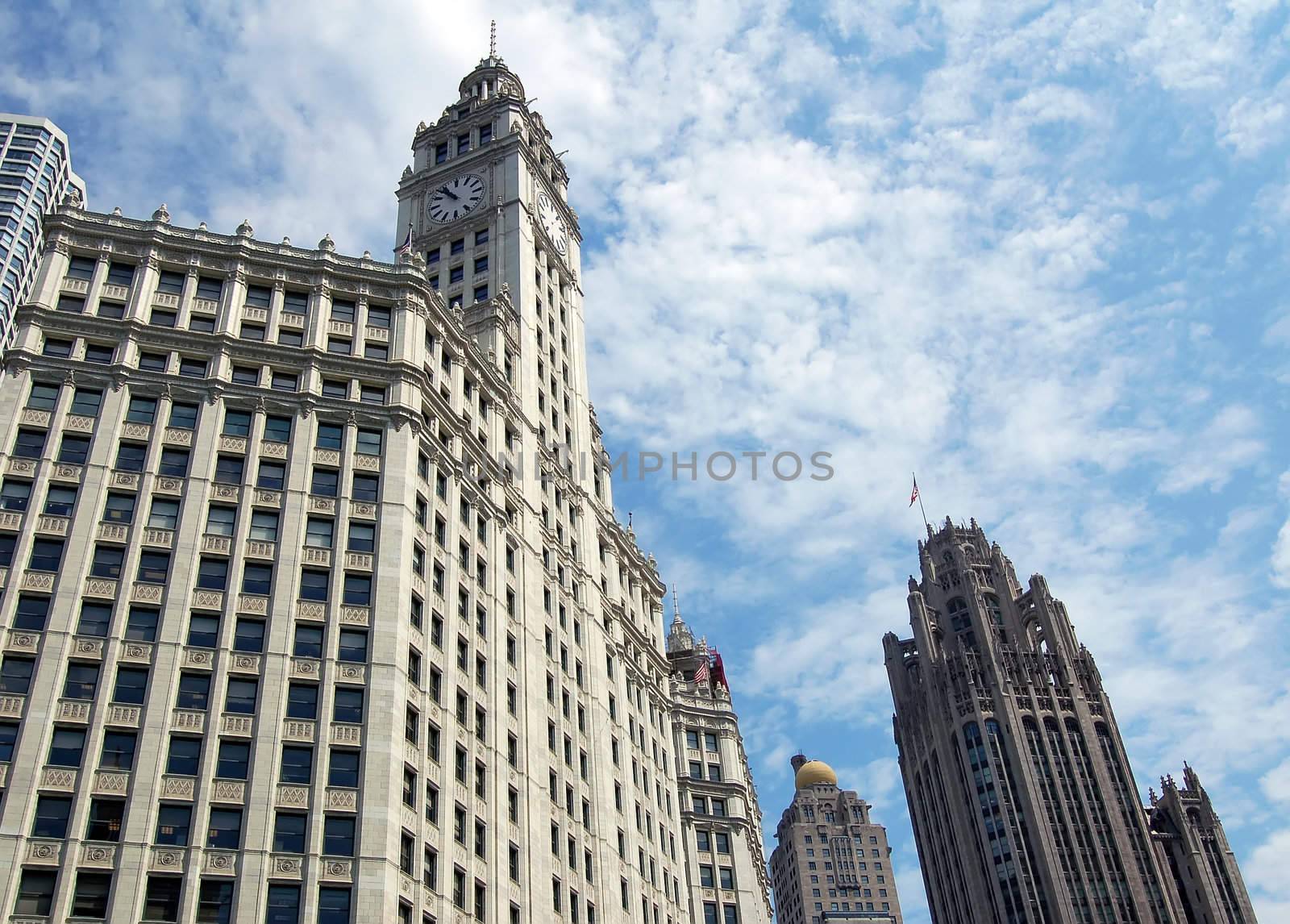 Picture of a vintage Art Deco Building in Chicago