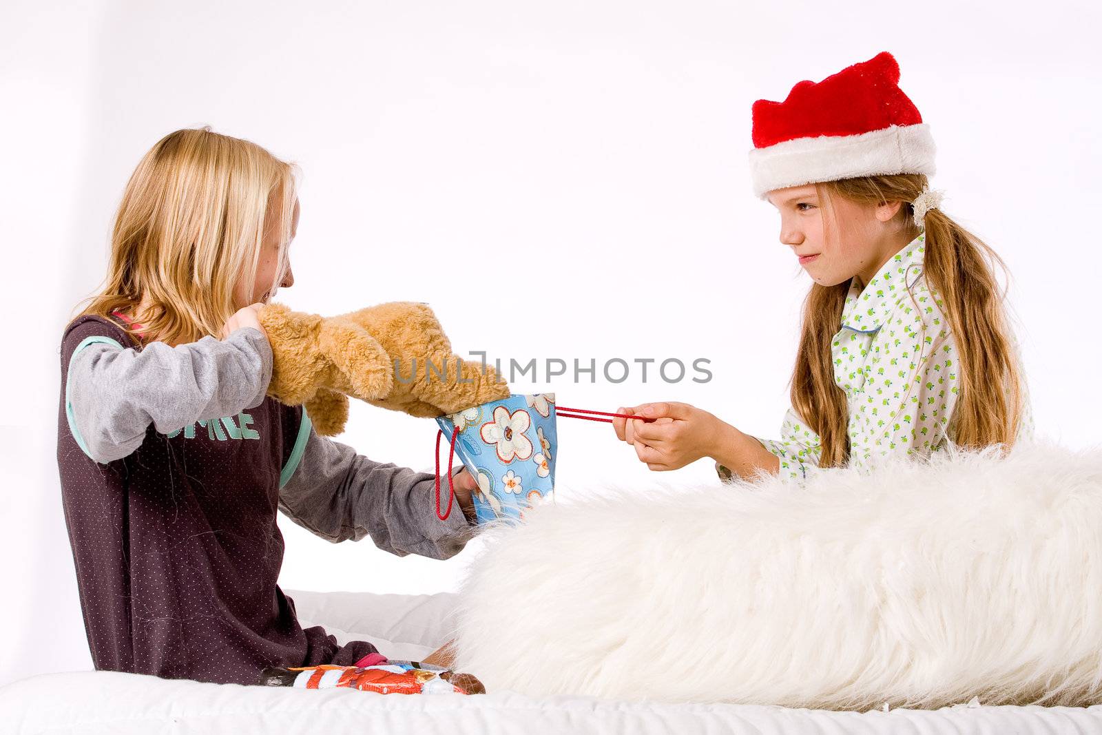 Christmas fight  take the bear by DNFStyle