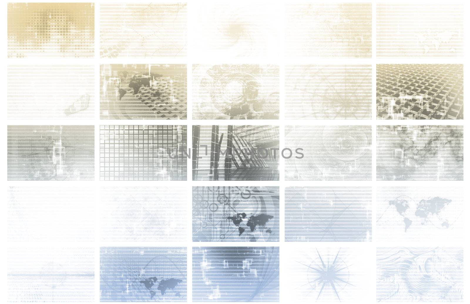 News and Media Overload Tech Abstract Background