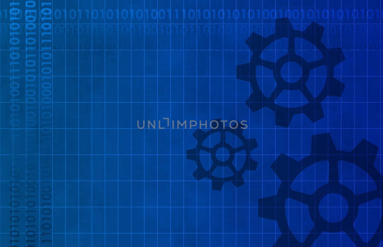 Technology Background with Cogs A Design Abstract