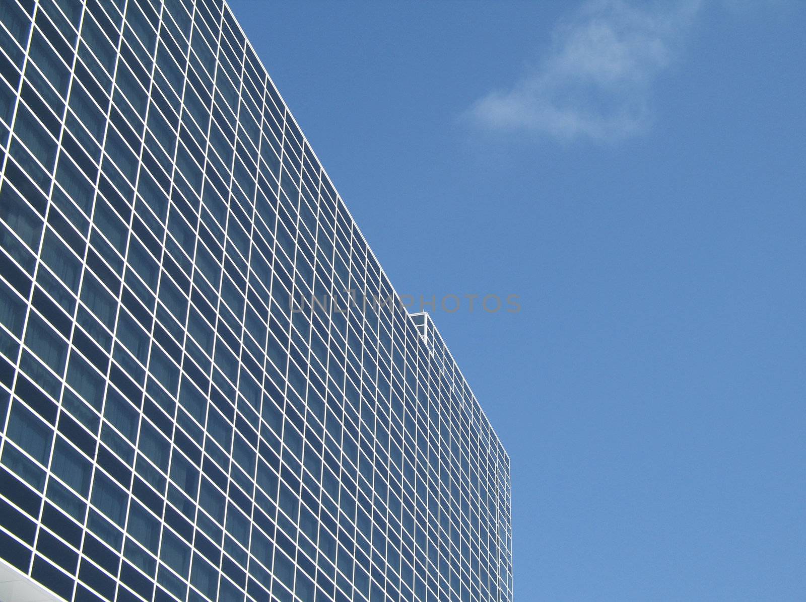 glass modern building by mmm