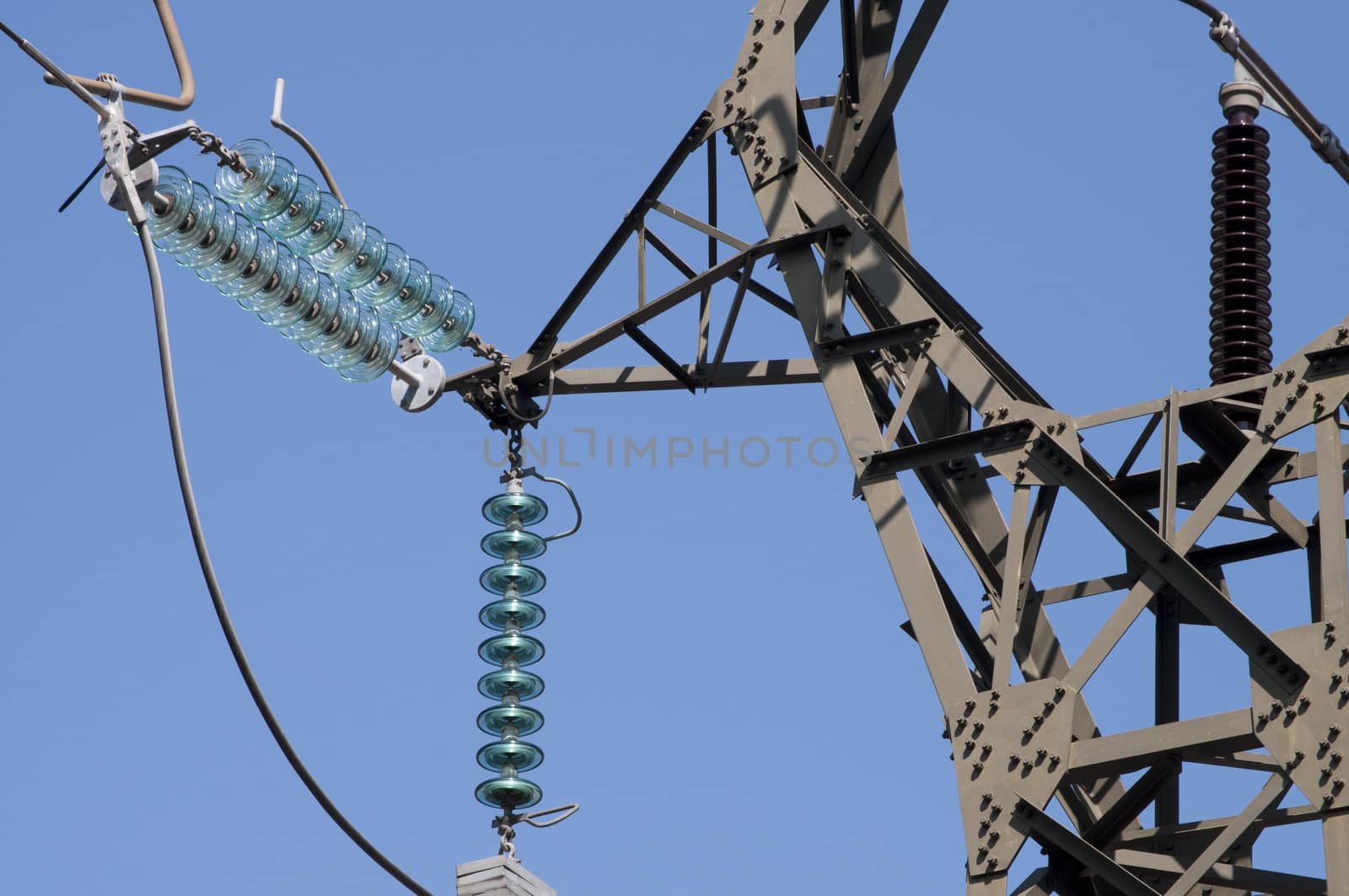 High Voltage Tower Detail by rigamondis
