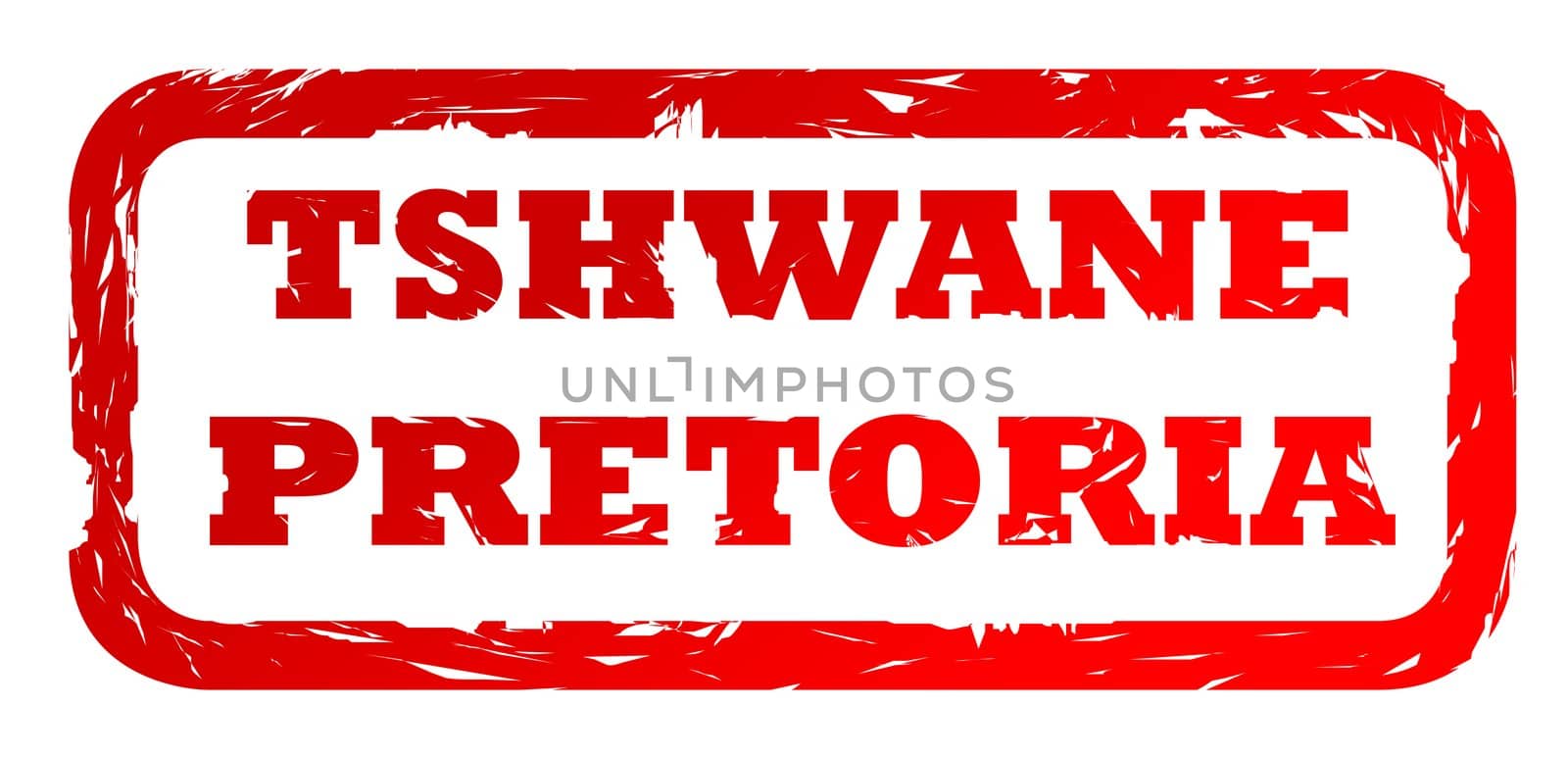 Used Tshwane Pretoria city stamp by speedfighter