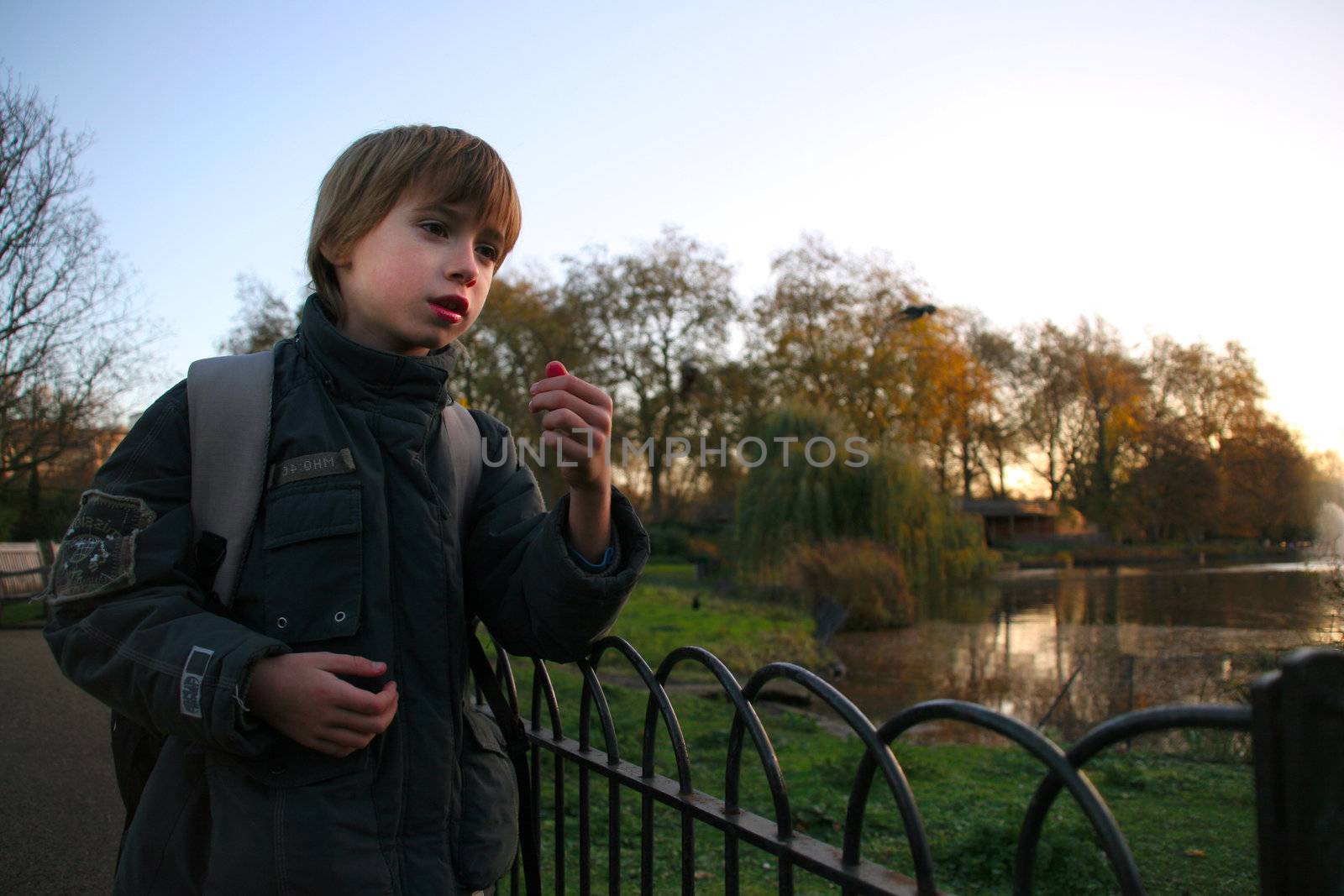 kid in park by craetive