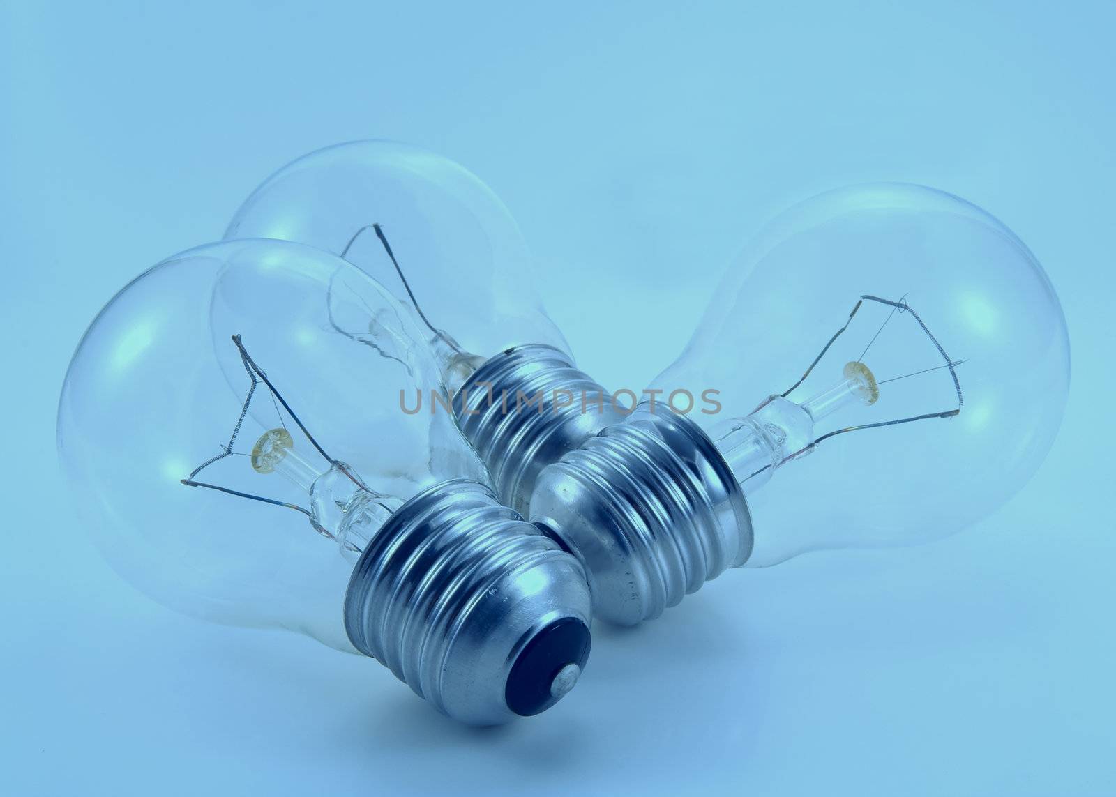 Three electric bulb by serpl