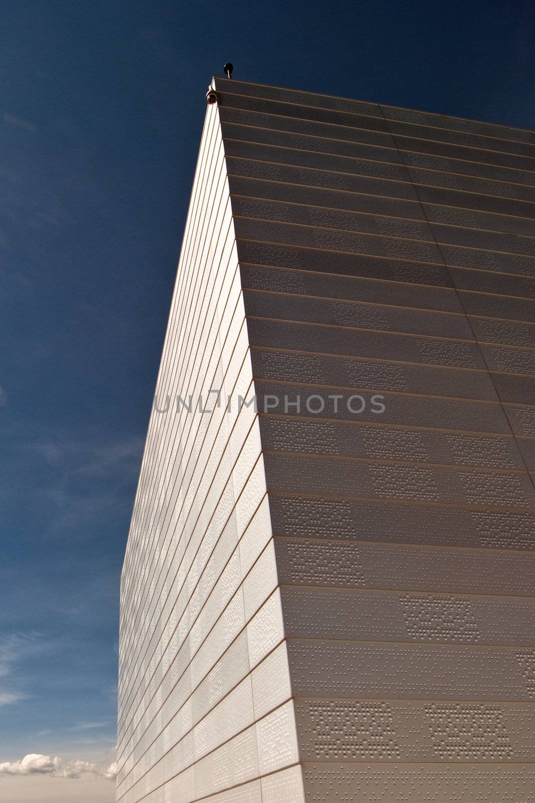 Architecture Detail of the Opera House in Oslo, Norway