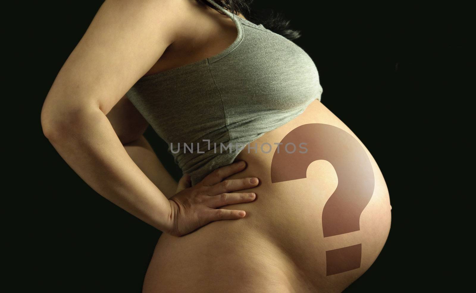 Picture of a pregnant.