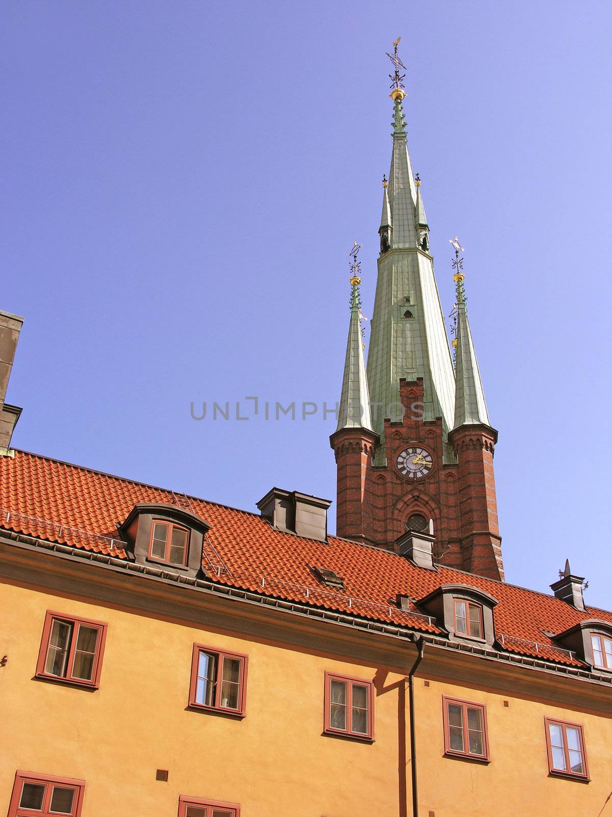 Architecture Detail of Stockholm, Sweden by jovannig