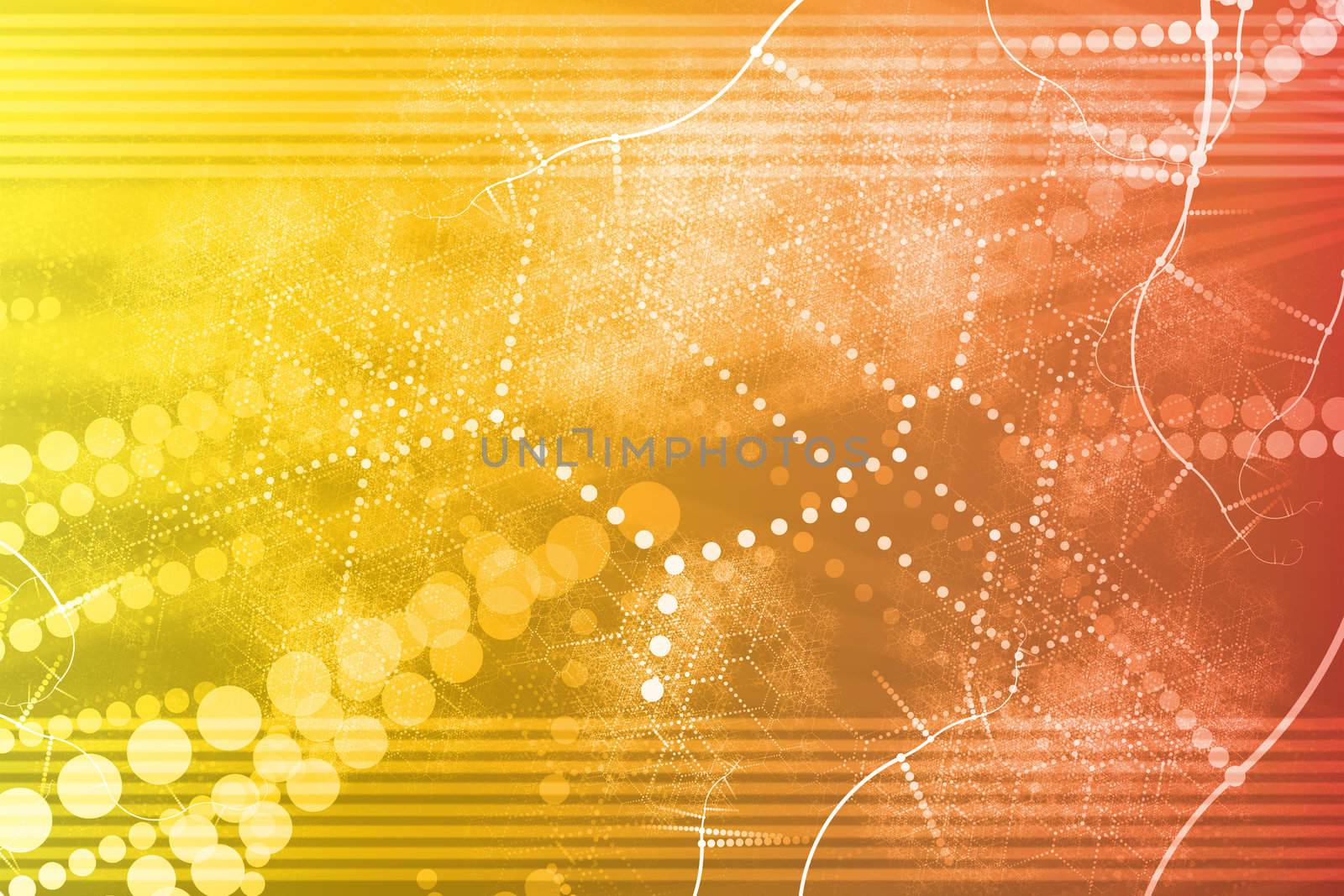 A Technology Industrial Network Abstract Background Wallpaper
