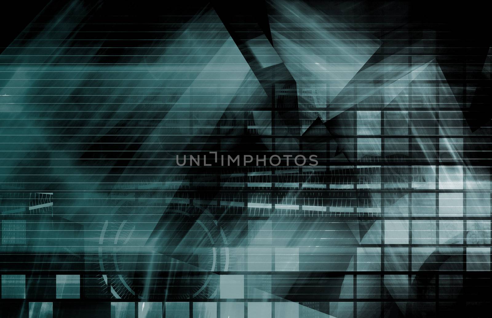 Internet World Wide Web Abstract Tech Background