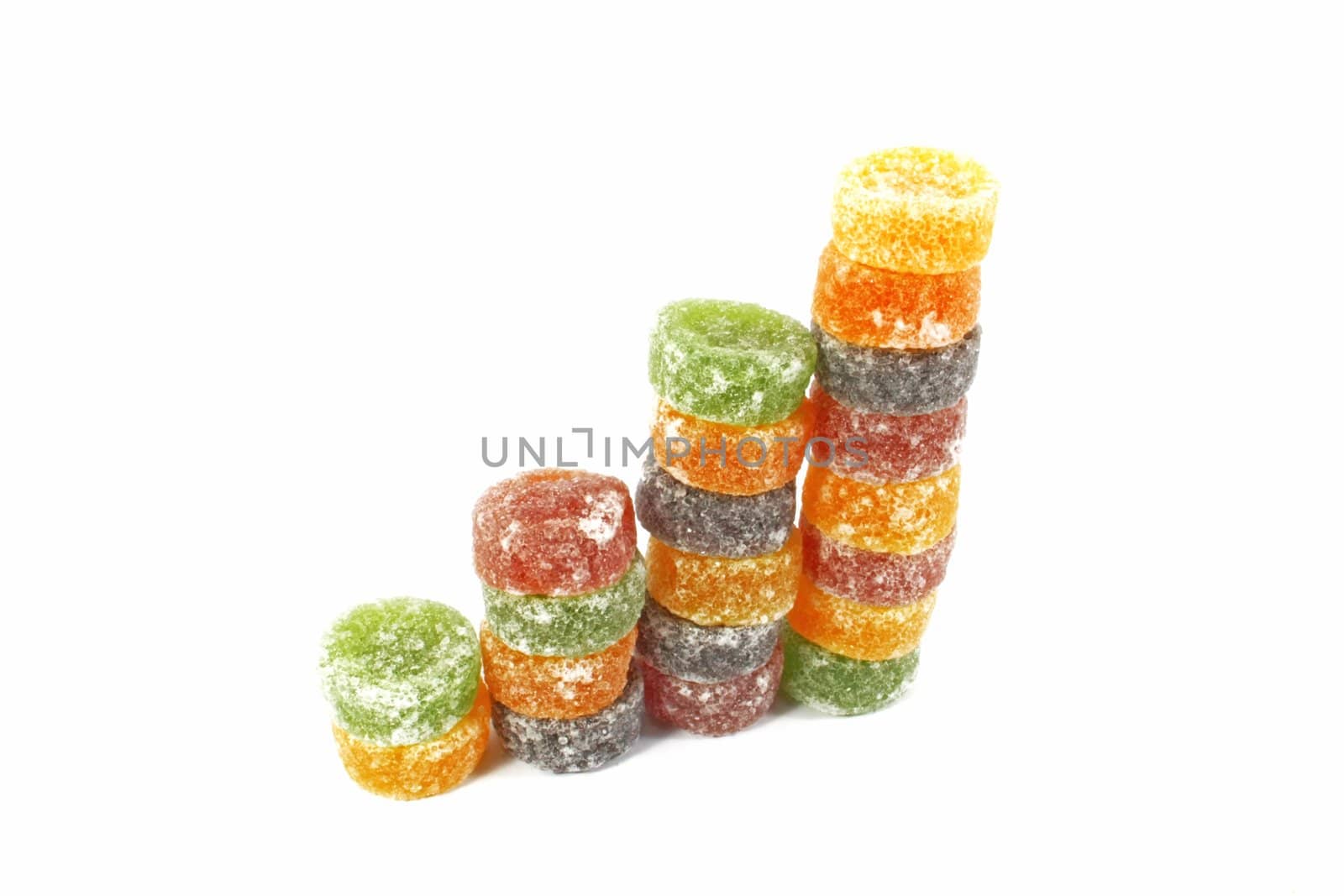 Sweet Success Creative Business Concept Using Candy