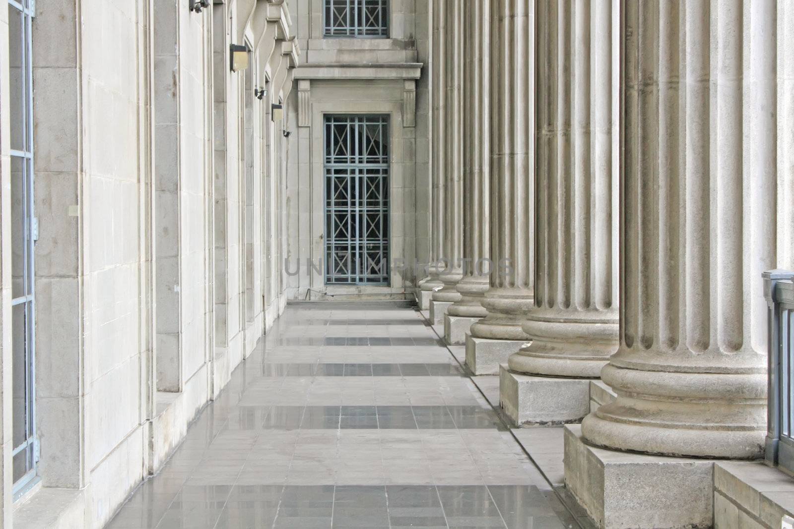 Law and Order in University Stone Building
