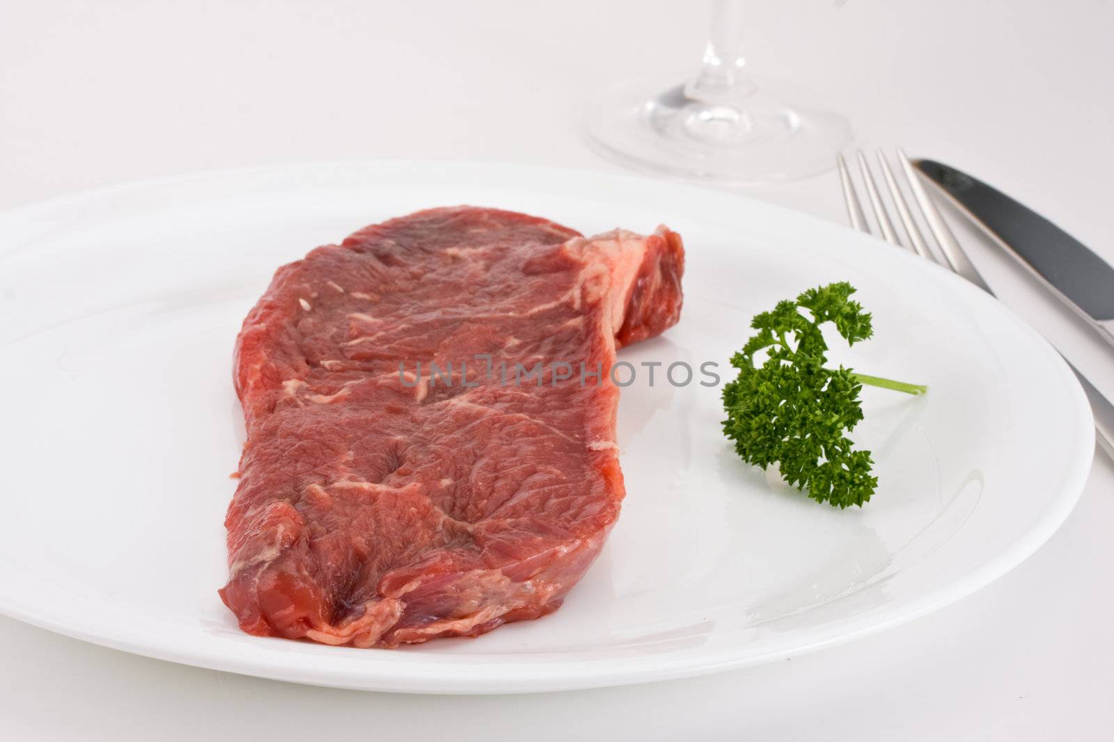 raw meat by bernjuer