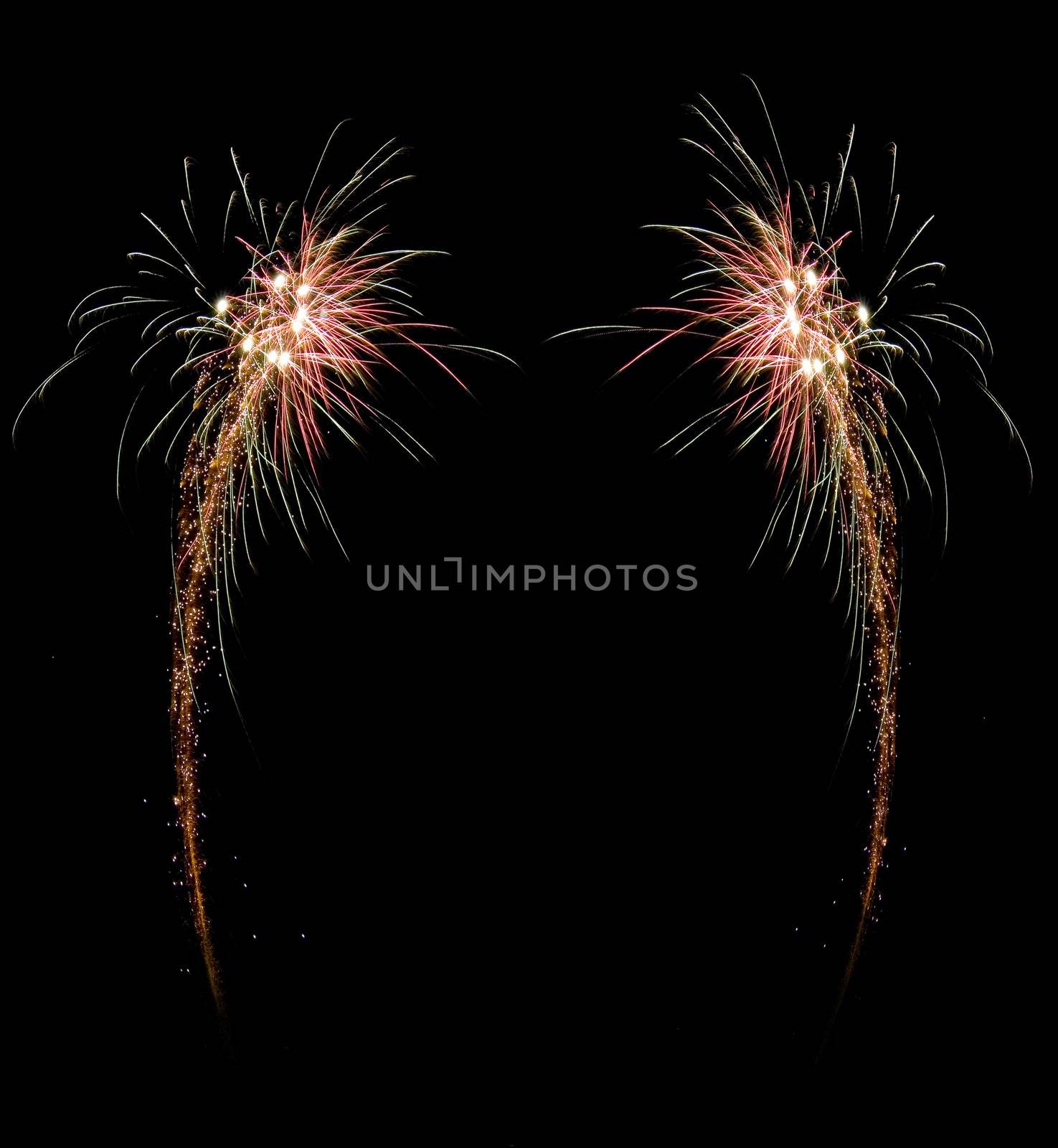 celebration firework frame by Trebuchet
