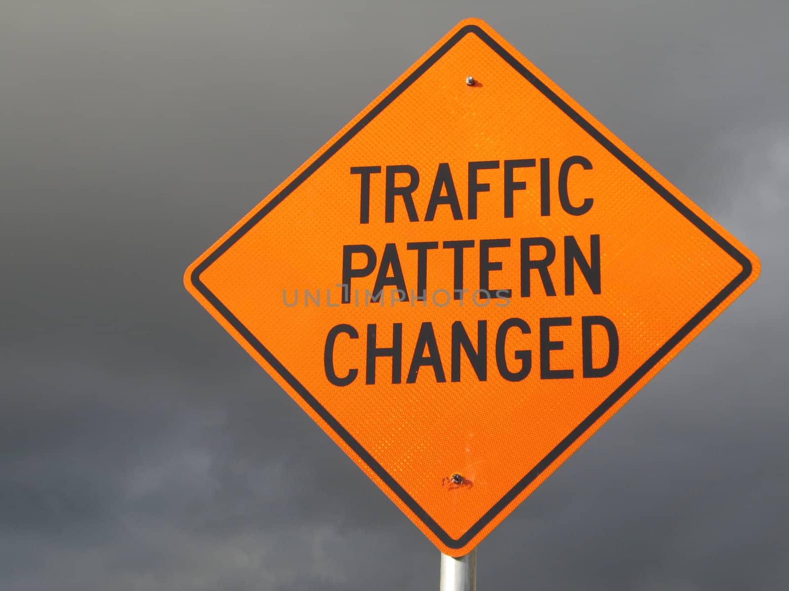traffic pattern changed sign by mmm