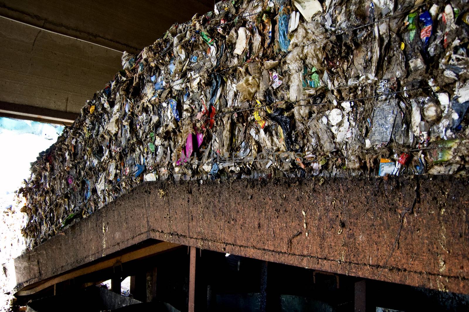 Picture of a recycle plant from spain