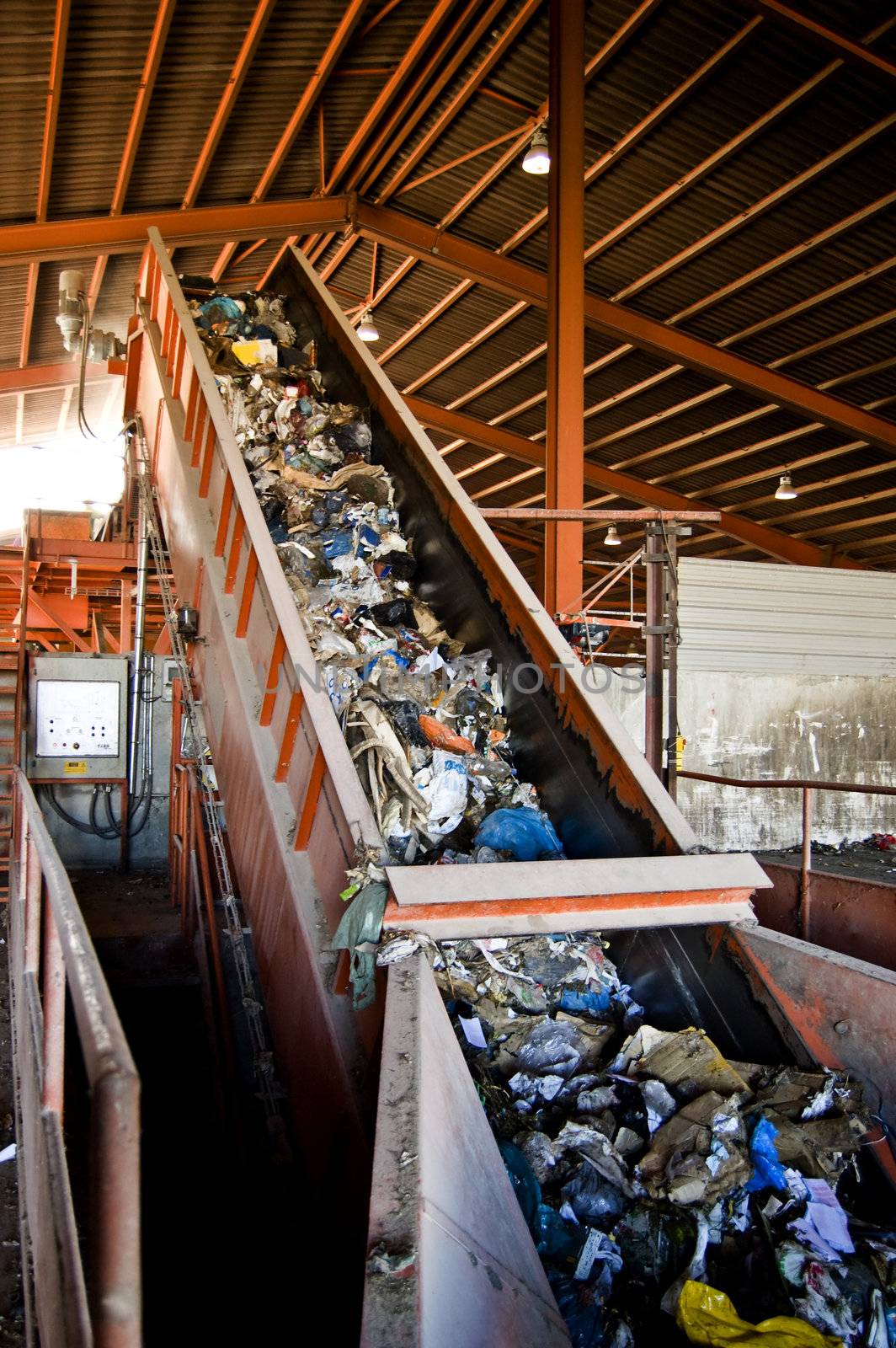 Picture of a recycle plant from spain